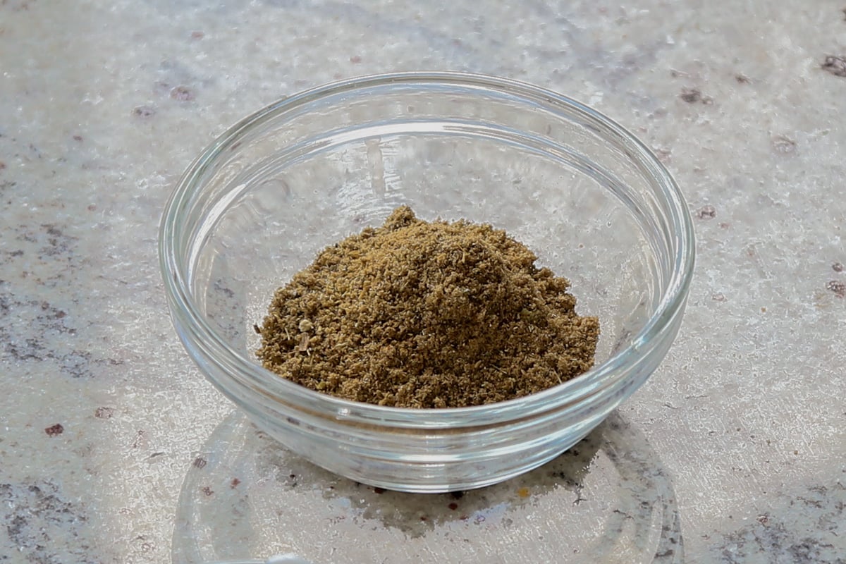 powdered spice mix in a bowl