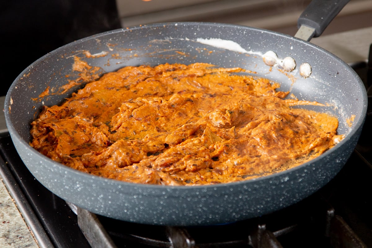 do pyaza sauce before thinning with water