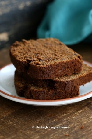 Vegan Chocolate Pumpkin Cake | Vegan Richa
