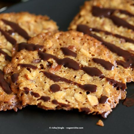 Vegan Florentines | Vegan Richa