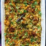 panful of jackfruit biryani