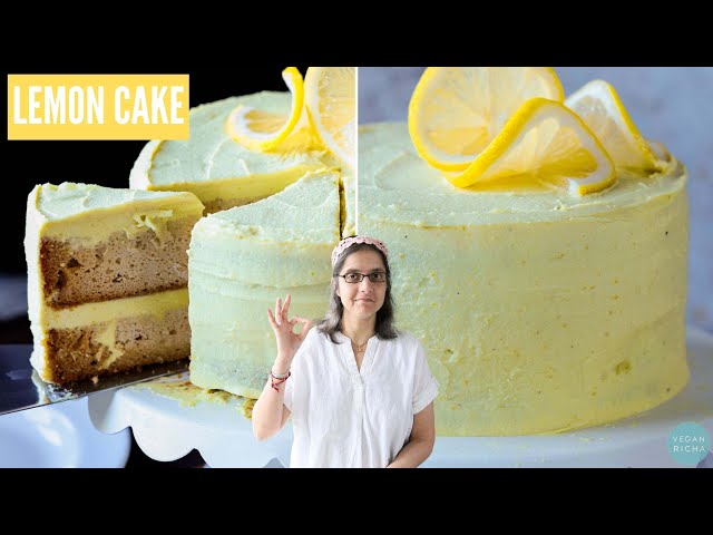 🍋 This LEMON CREAM CAKE is absolutely EPIC