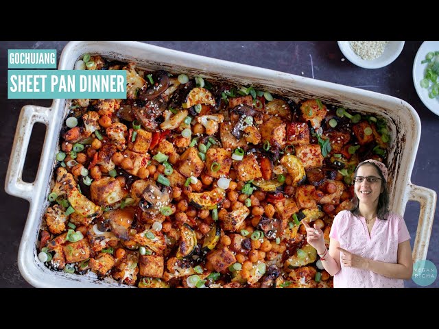 When I want a 1-Pan Meal that's Packed with Flavor | SHEET PAN GOCHUJANG BOWL