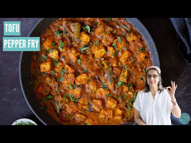 This Peppery Curry is What You Need for Dinner! | TOFU PEPPER FRY